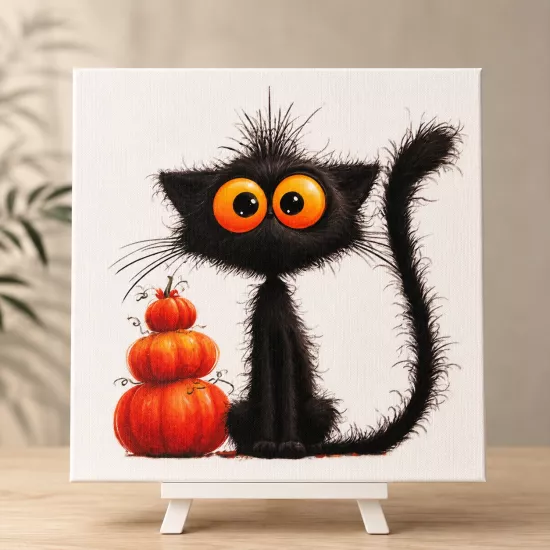 KEDİ CANVAS TABLO