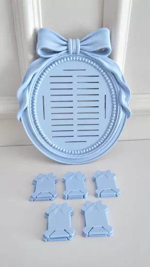 İP STANDI-BEBE MAVİ