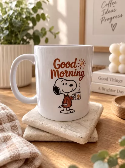 SNOOPY BASKILI KUPA BARDAK