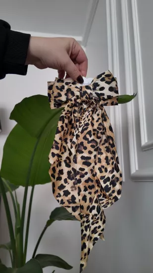 DÖKÜMLÜ SATEN LEOPAR OTOMATİK TOKA
