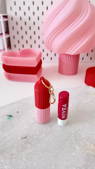 LIPS STICK KUTUSU ANAHTARLIK