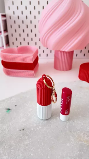LIPS STICK KUTUSU ANAHTARLIK