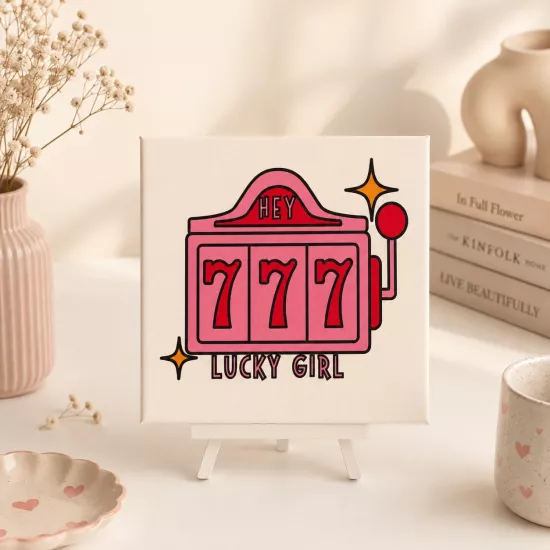 777 CANVAS TABLO