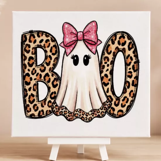 BOO CANVAS TABLO