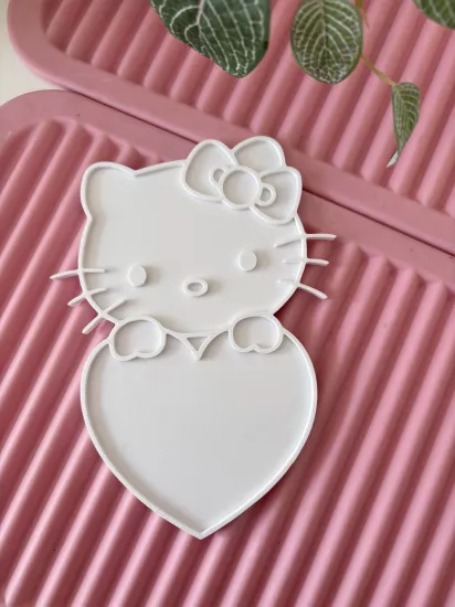 HELLO KITTY  ÇOCUK BOYAMA PLAKASI - 10 ADET