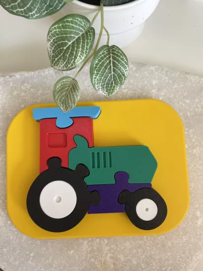 TRAKTÖR PUZZLE
