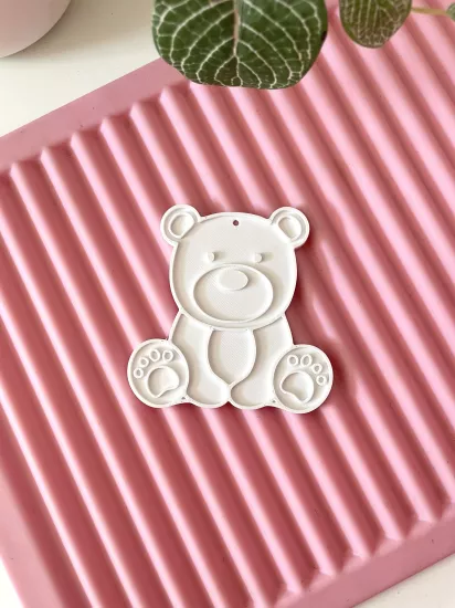 TEDDY ANAHTARLIK BOYAMA - 12 ADET