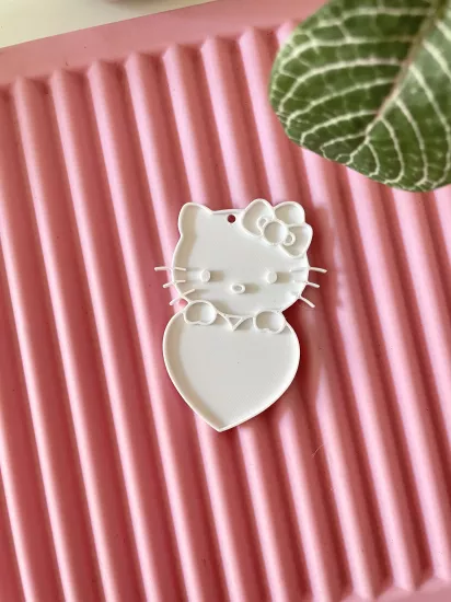 HELLO KITTY ANAHTARLIK BOYAMA - 12 ADET