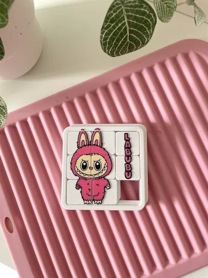 LABUBU ÇİFT TARAFLI KAYDIRMALI PUZZLE