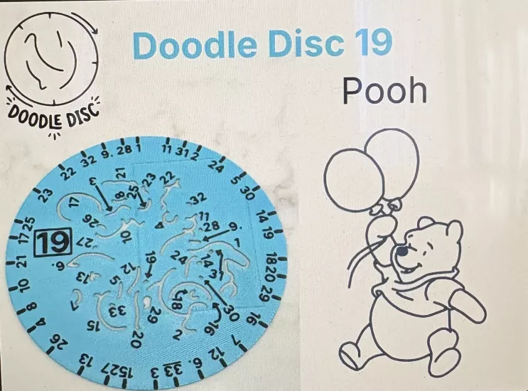 POOH DOODLE DISC
