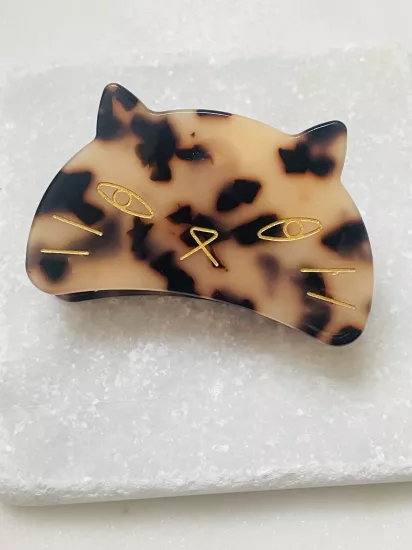 KEMİK LEOPAR KEDİ MANDAL TOKA