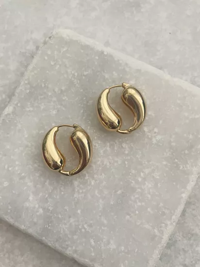 2 Lİ DAMLA MODEL ÇELİK KÜPE