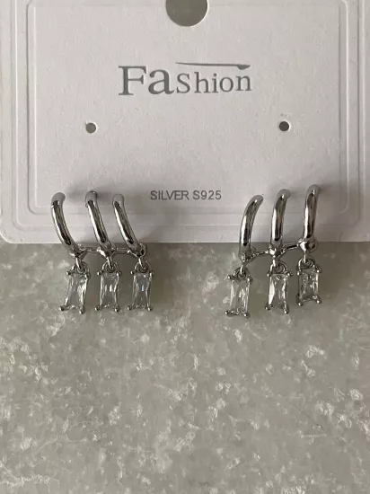 3 LÜ GÖRÜNÜM BAGET ÇELİK KÜPE